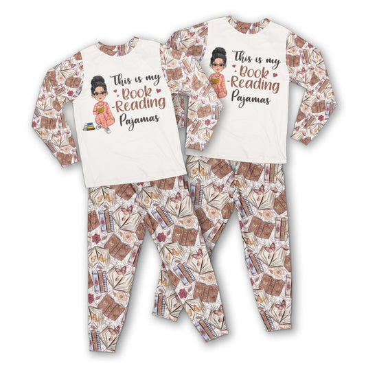 This Is My Book-Reading Pijamas - Personalized Book Pajamas Set