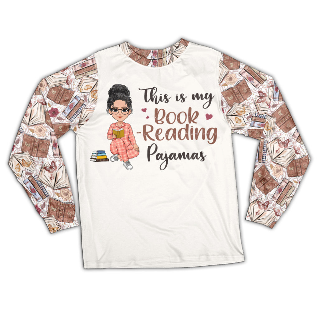 This Is My Book-Reading Pijamas - Personalized Book Pajamas Set