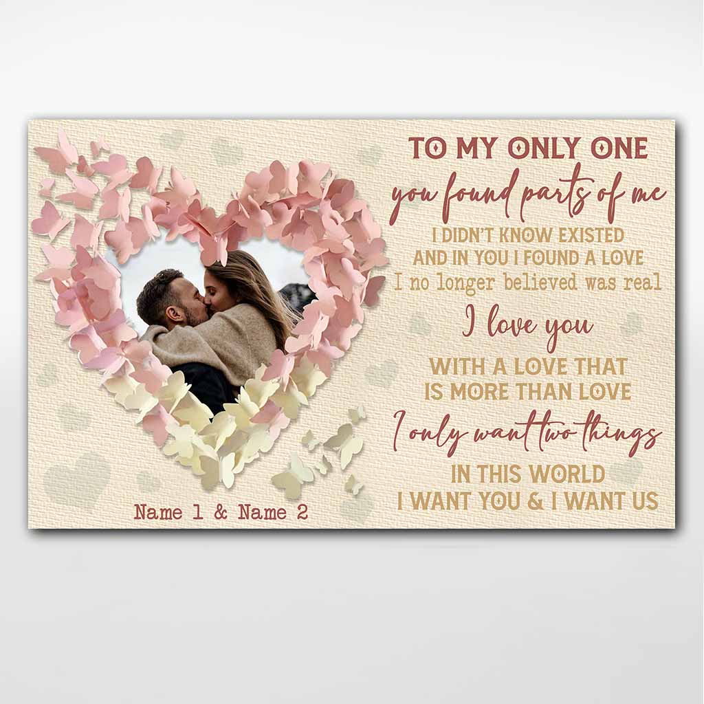 With A Love That Is More Than Love - Personalized Couple Poster