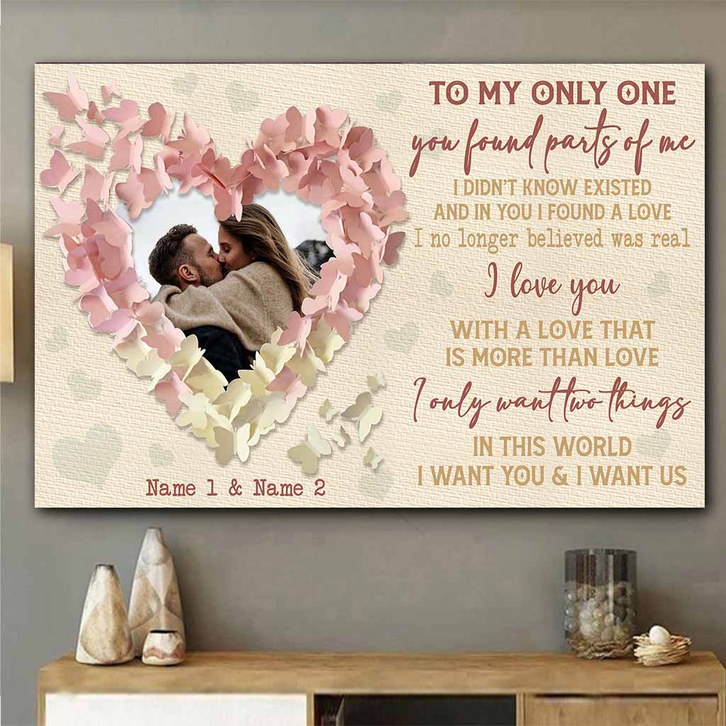 With A Love That Is More Than Love - Personalized Couple Poster