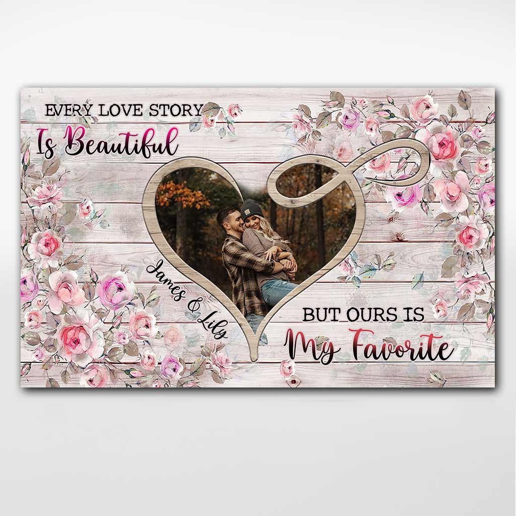 Every Love Story - Personalized Couple Poster