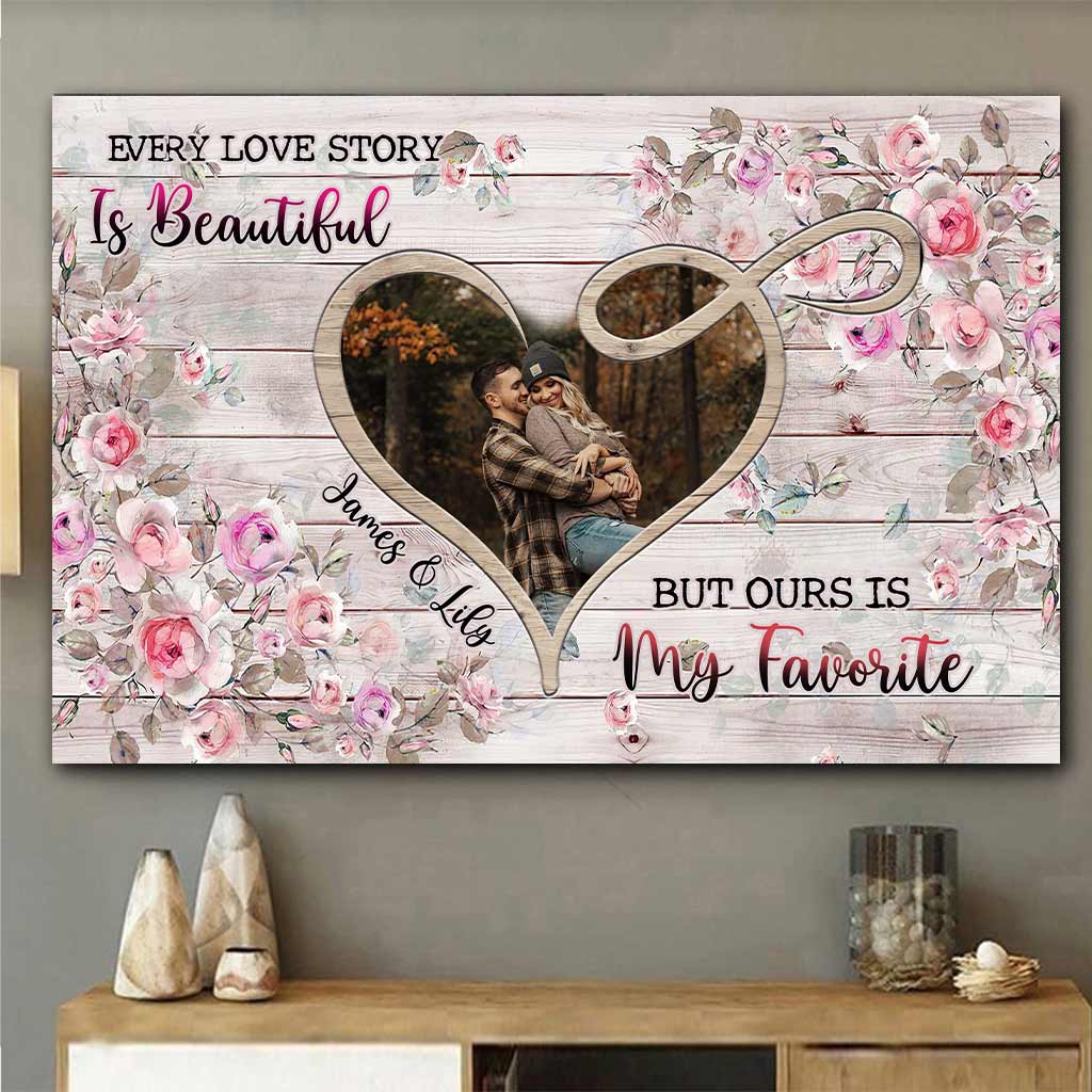 Every Love Story - Personalized Couple Poster