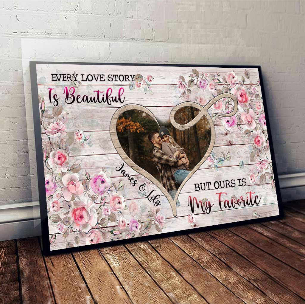 Every Love Story - Personalized Couple Poster