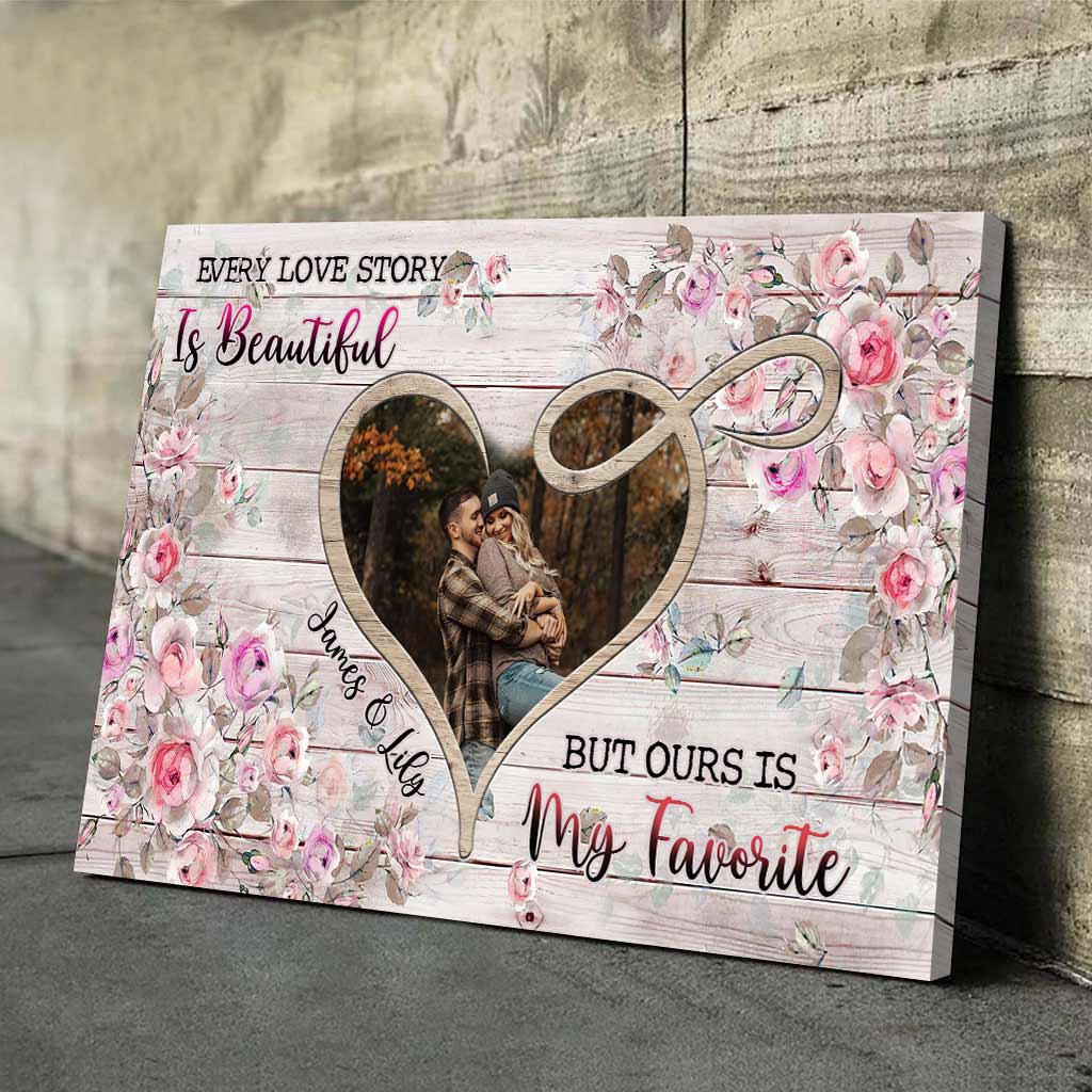 Every Love Story - Personalized Couple Poster