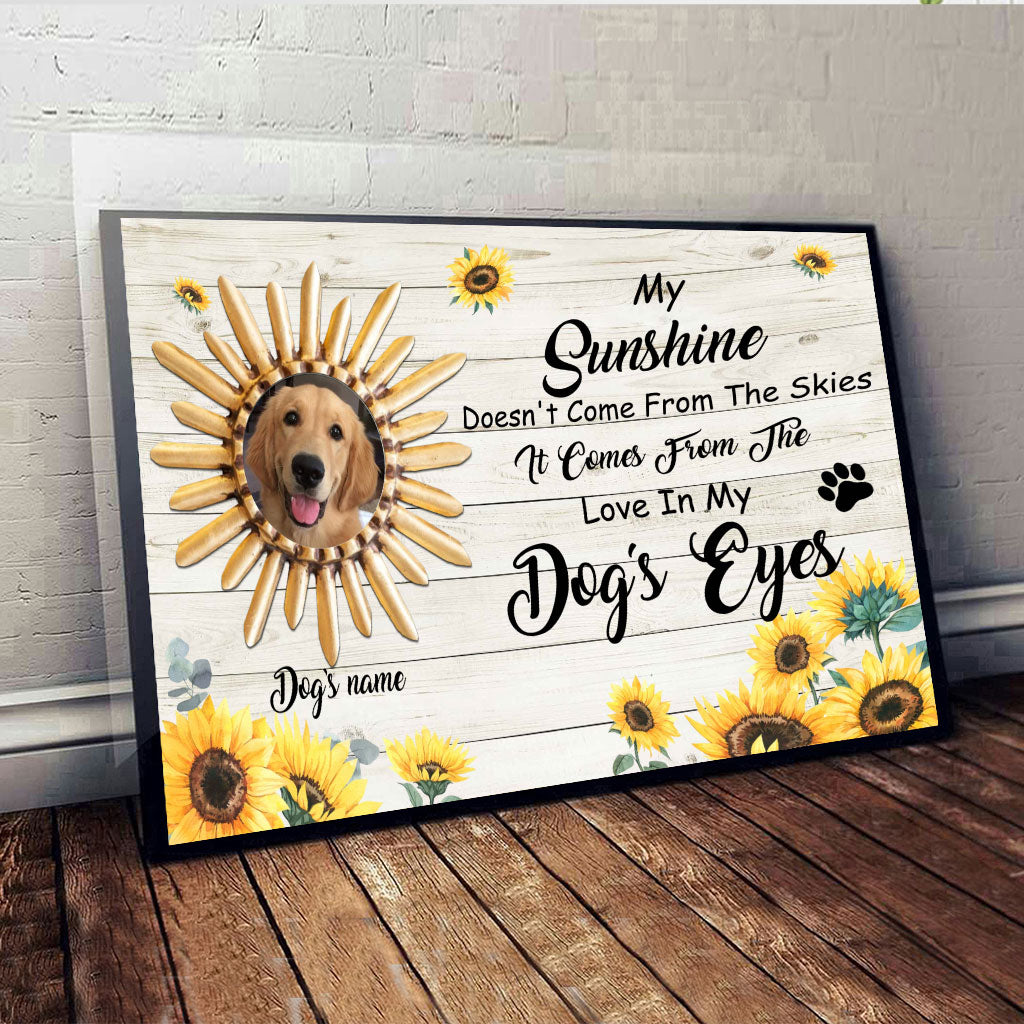 My Only Sunshine - Personalized Dog Poster