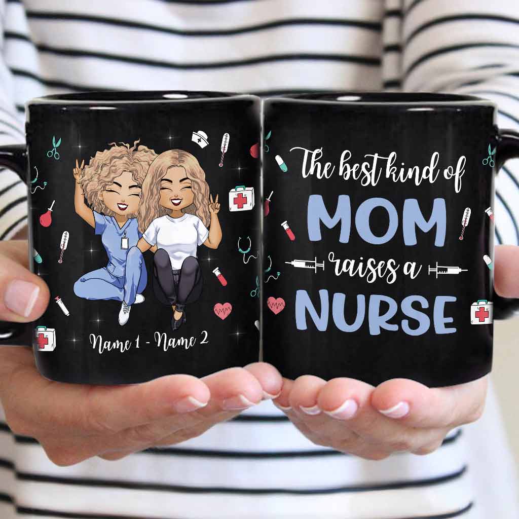 La meilleure maman - Mug personnalisé pour la fête des mères (infirmière)