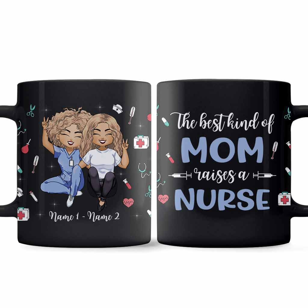 La meilleure maman - Mug personnalisé pour la fête des mères (infirmière)