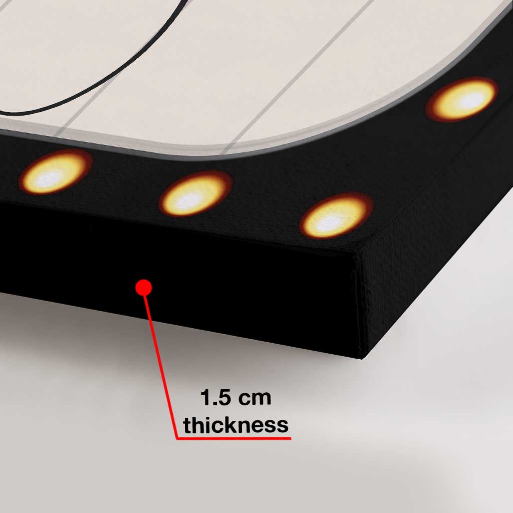 Holding This Show Together - Personalized Couple Poster With 3D Pattern Print