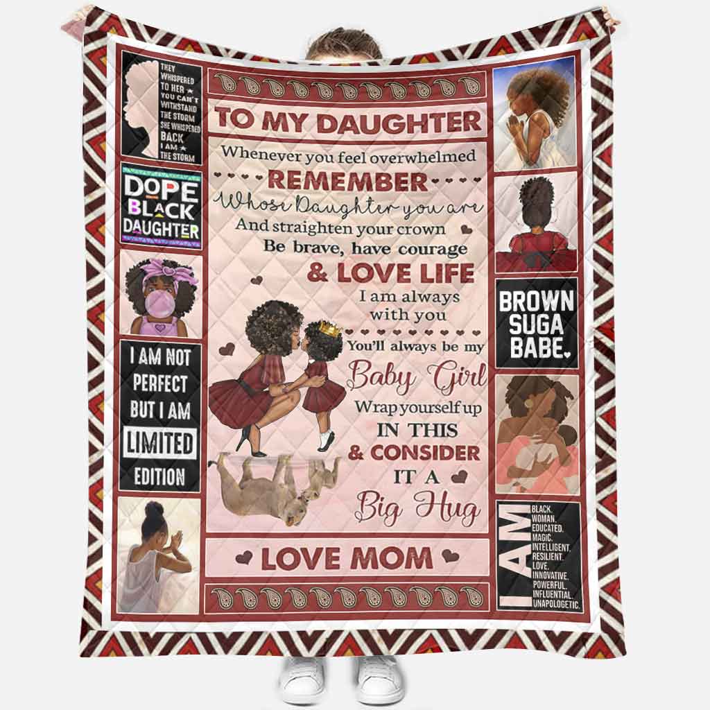 To My Daughter - African American Quilt 0621