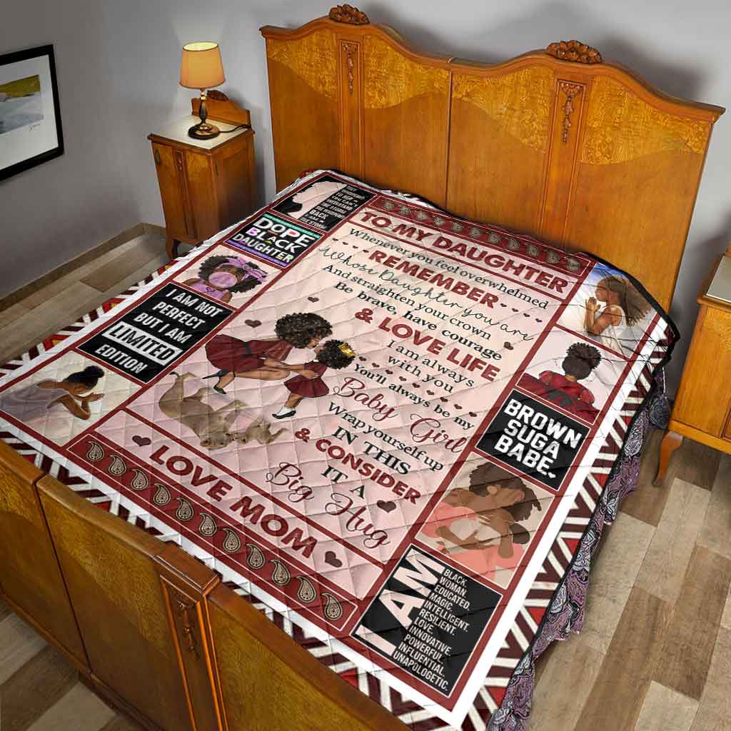 To My Daughter - African American Quilt 0621