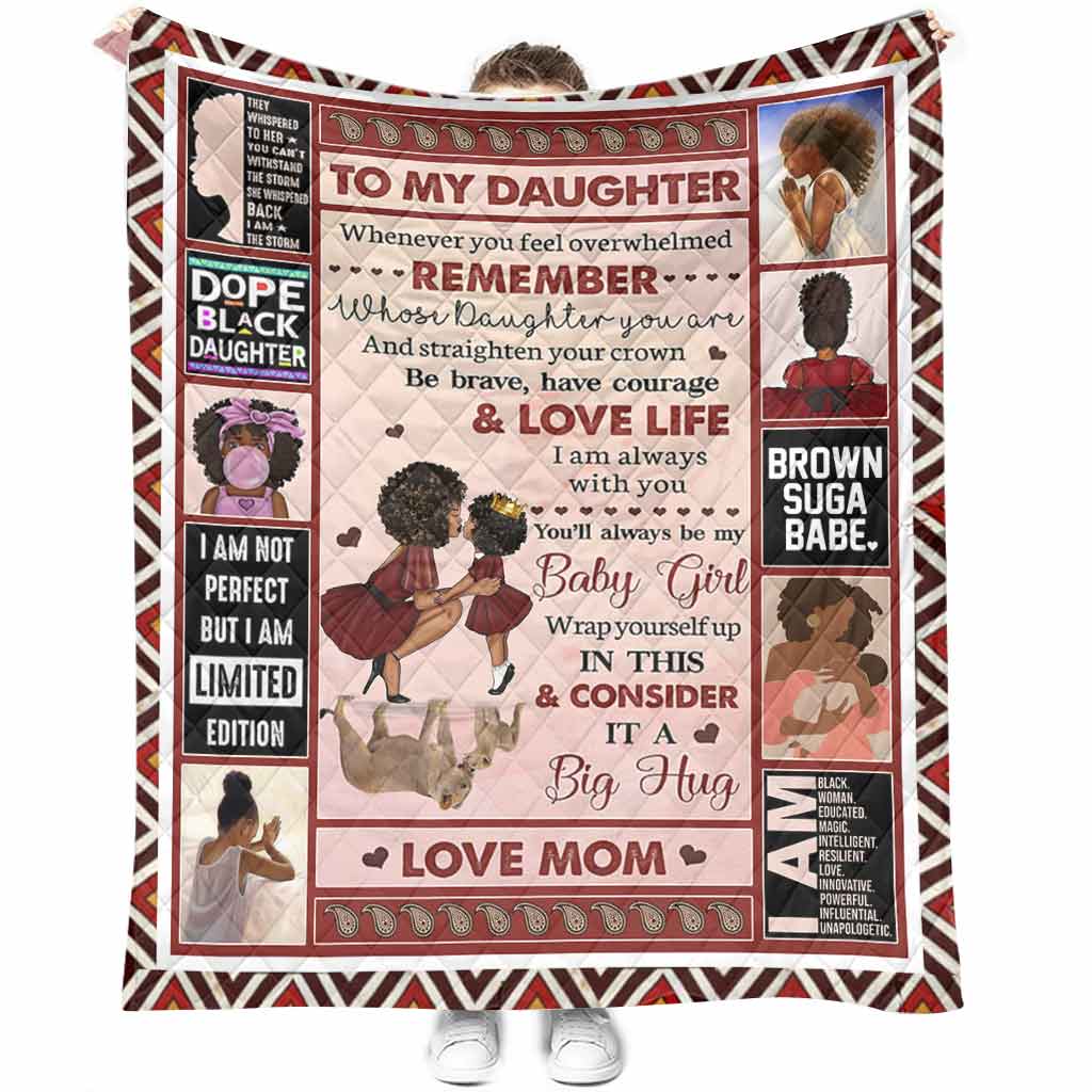 To My Daughter - African American Quilt 0621