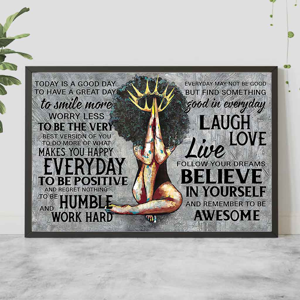 Black Queen  - African American Poster 062021