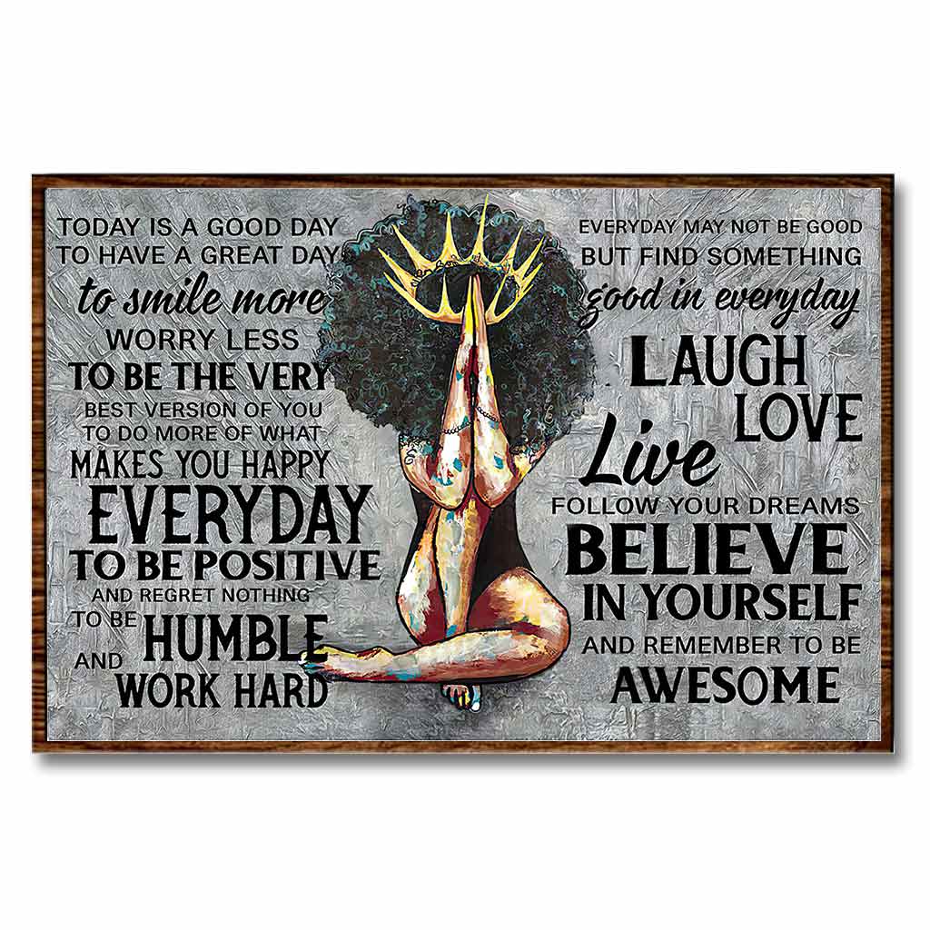 Black Queen  - African American Poster 062021