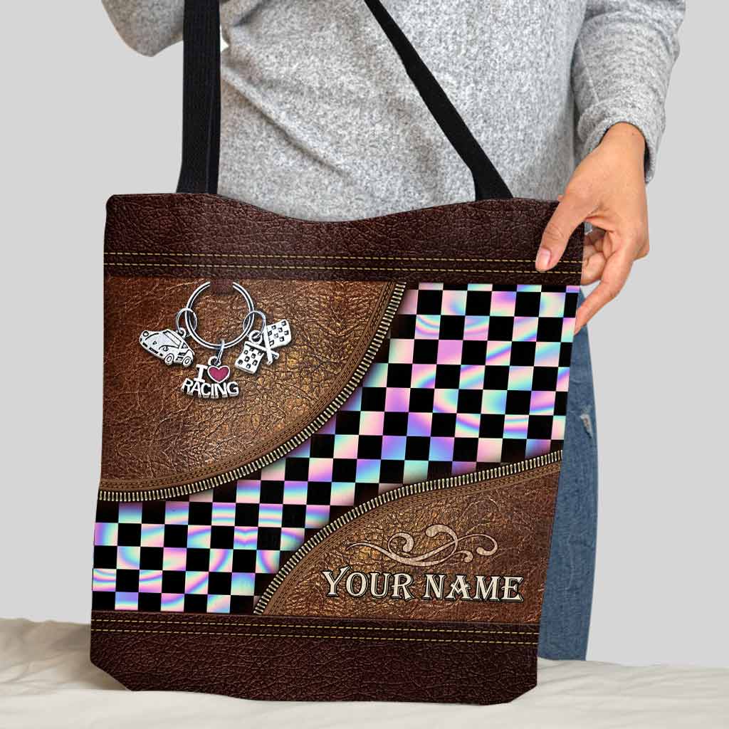 Racing Girls Personalized Tote Bag 062021