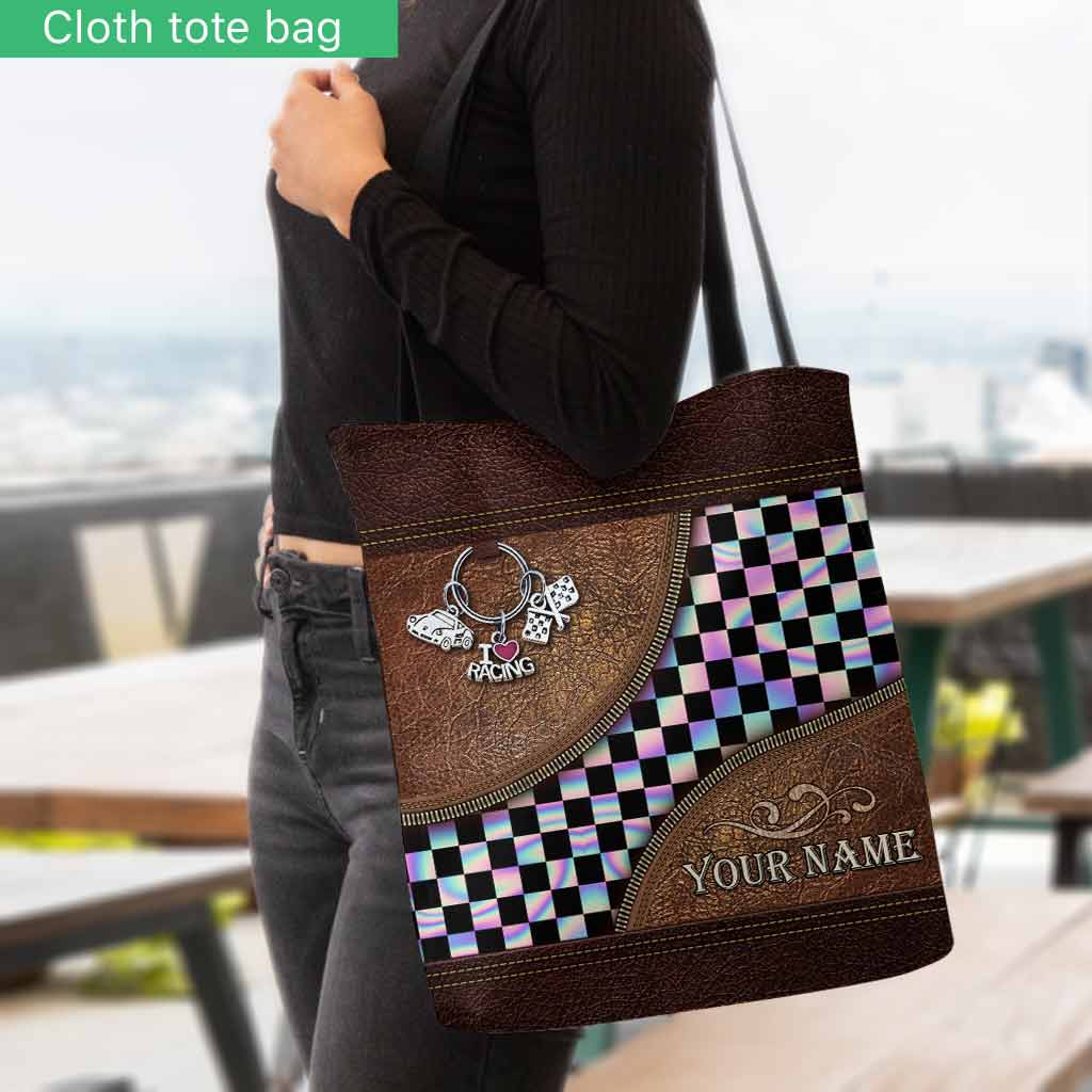 Racing Girls Personalized Tote Bag 062021