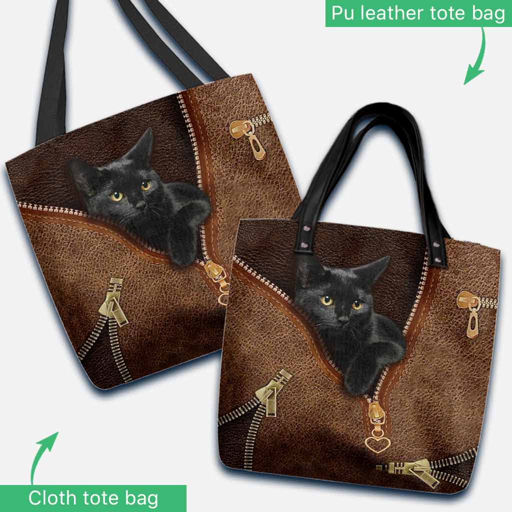 Black Cat Tote Bag 062021