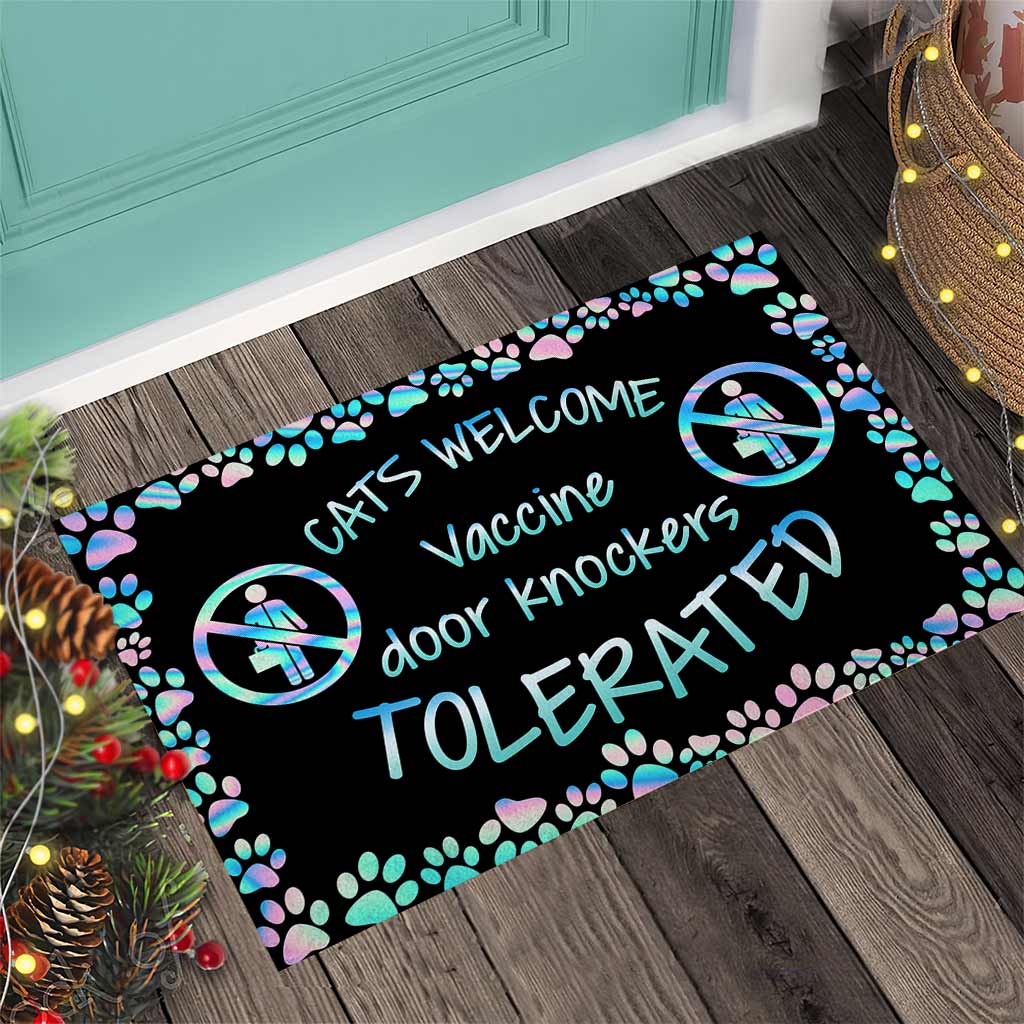 Cats Welcome Doormat