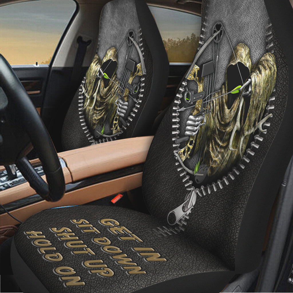Get In Sit Down Shut Up Hold On - Hunting Seat Covers