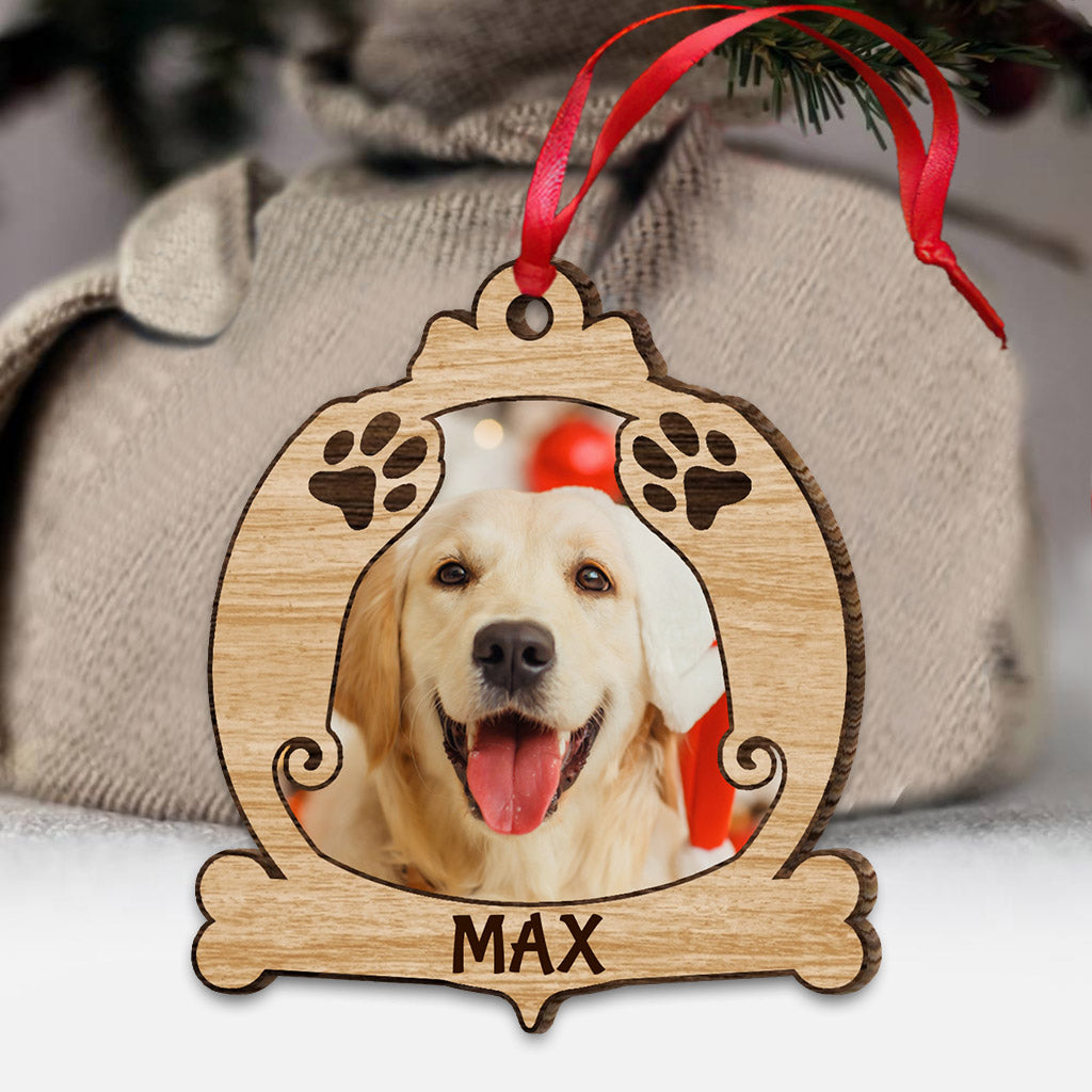 Lovely Cat Dog Paws - Personalized Christmas Ornament (Printed On Both Sides)