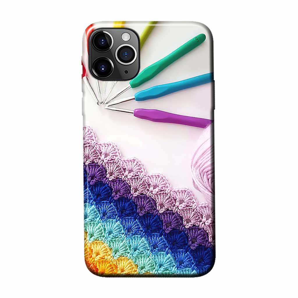 Knitting 3D Pattern Print Phone Case 062021