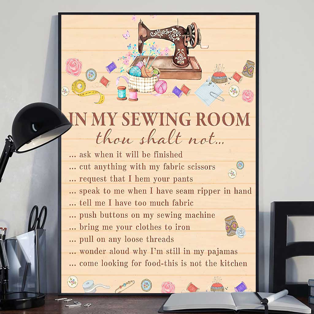 Sewing Rules  - Sewing Poster 062021