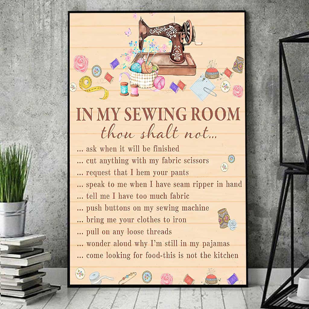 Sewing Rules  - Sewing Poster 062021