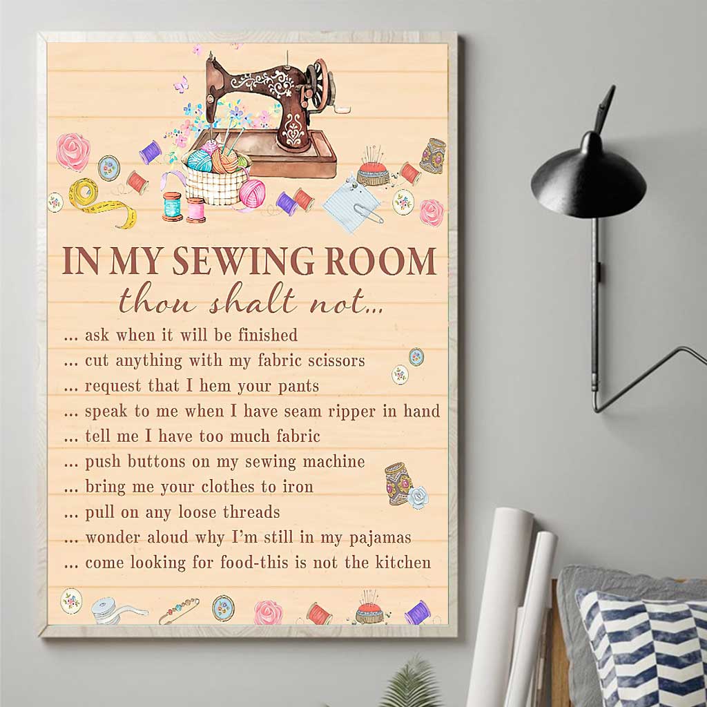 Sewing Rules  - Sewing Poster 062021