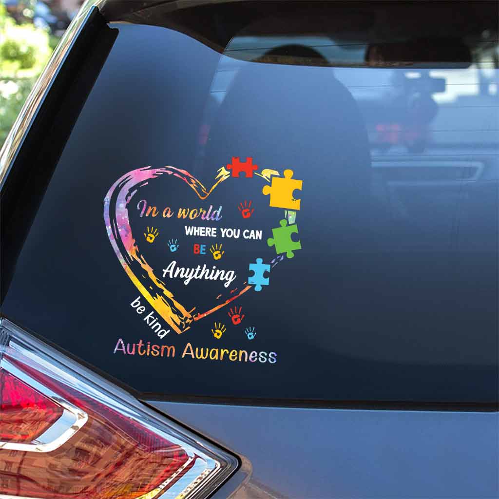Be Kind - Autism Awareness Decal Full 062021