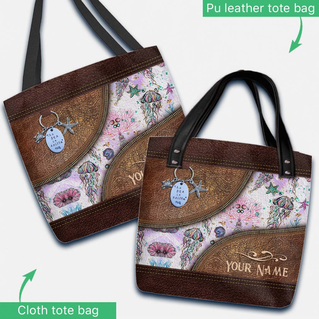 Love Sea Personalized Tote Bag