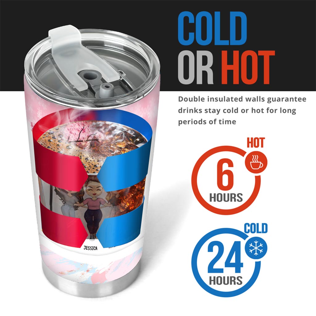 Just Remember When We Get Caught - Personalized Bestie Tumbler