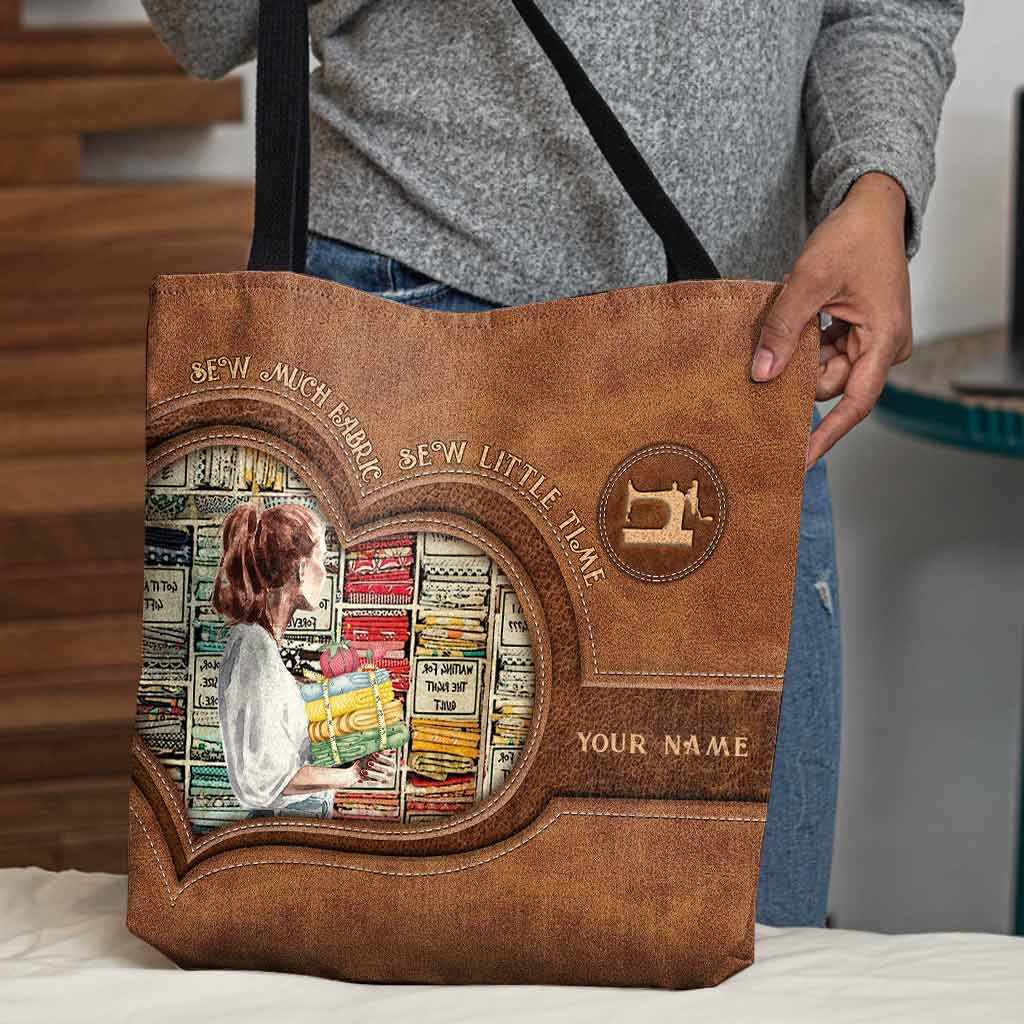 Sew Much Fabric Personalized Tote Bag