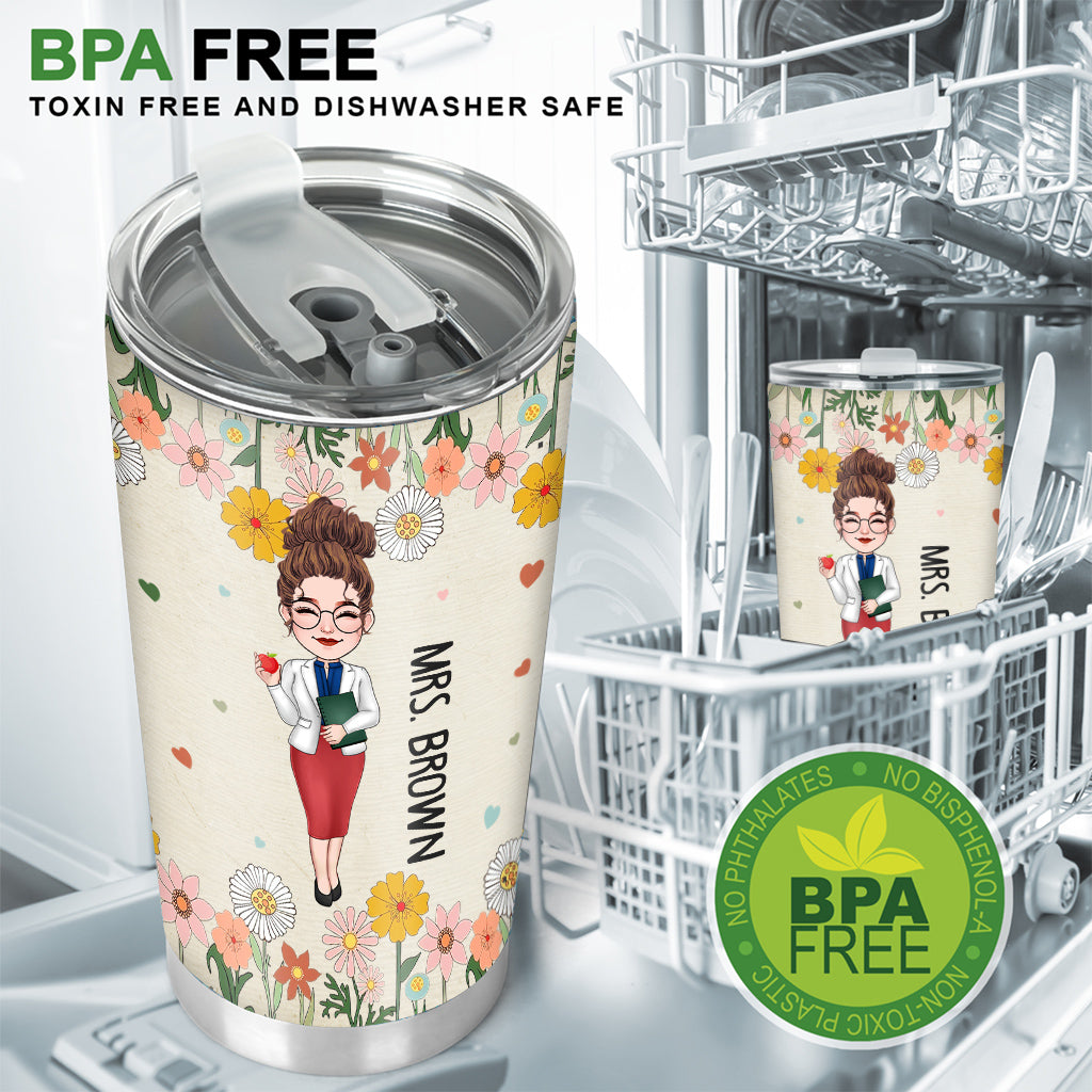 Watch Them Grow - Personalized Teacher Tumbler