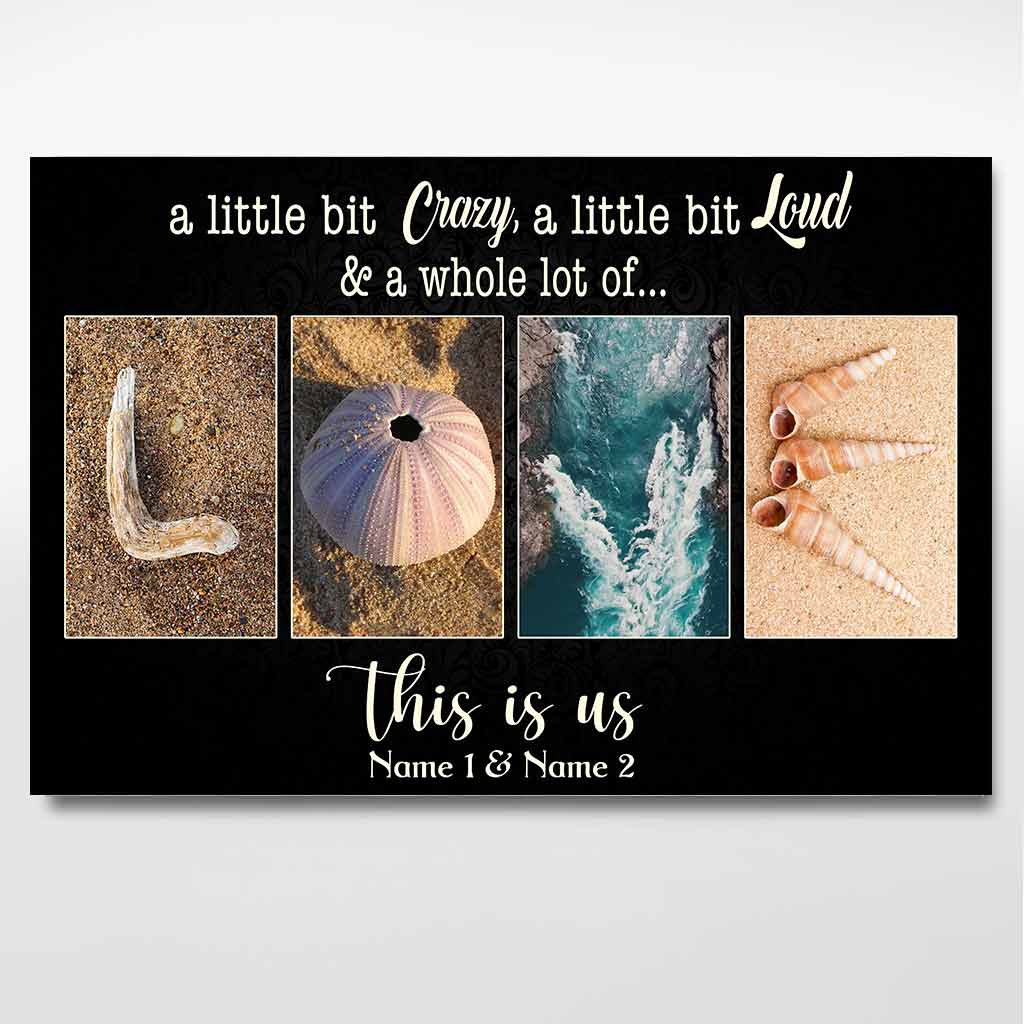This Is Us - Sea Lover Personalized Poster