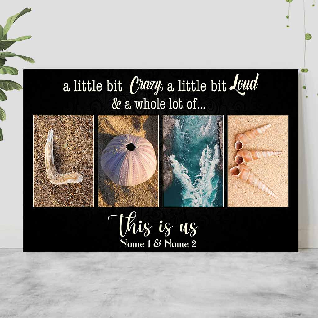 This Is Us - Sea Lover Personalized Poster