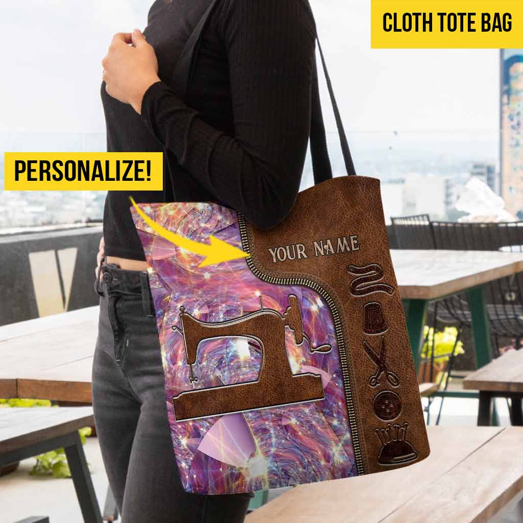 Love Sewing Personalized Tote Bag