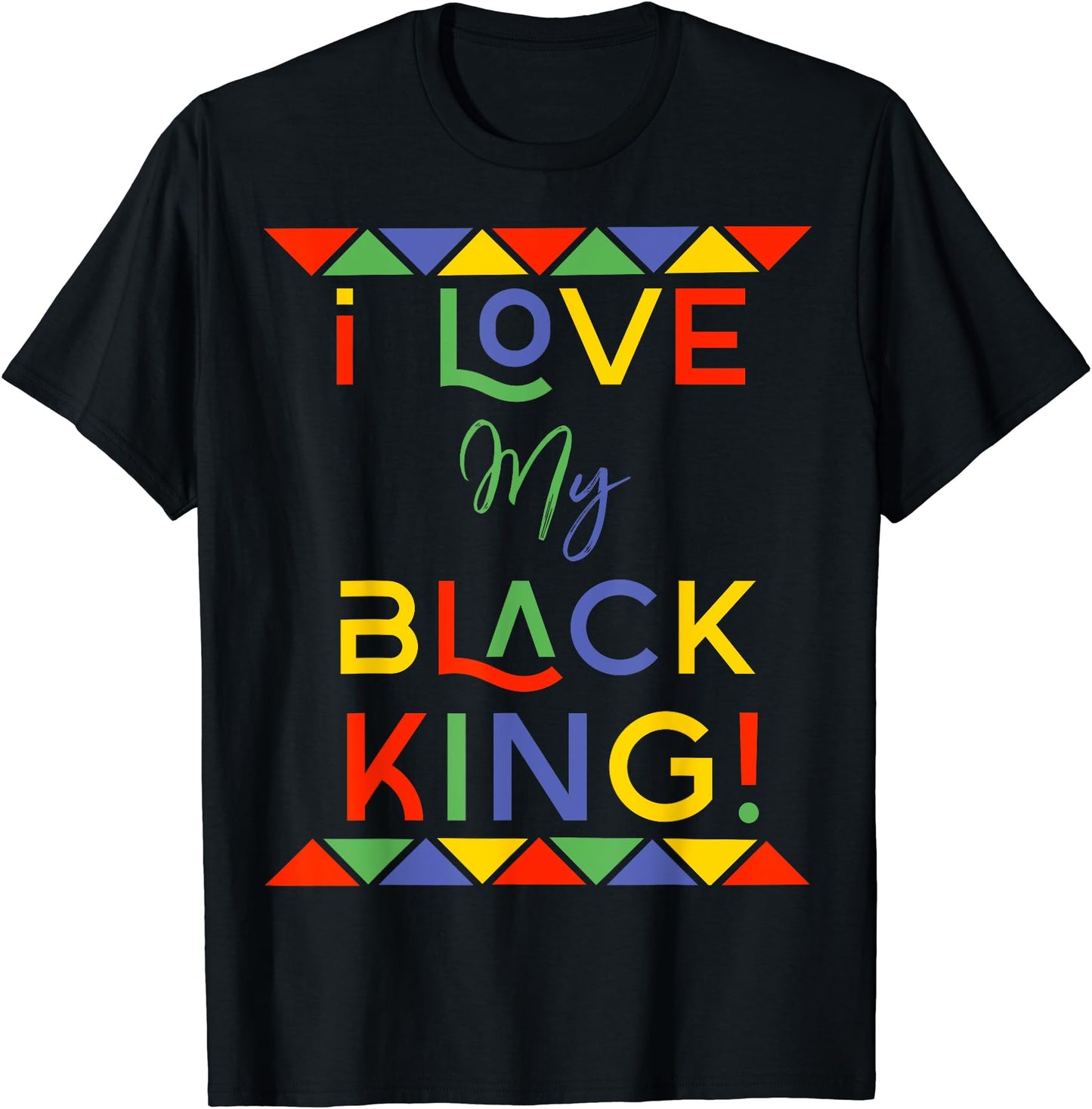 I Love My Black King Couple T-shirt & Hoodie 0124