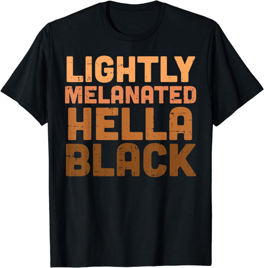 T-shirt et sweat à capuche pour Afro-Américains à la peau légèrement mélanisée 0224