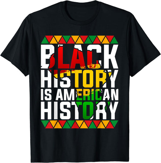 Schwarze Geschichte ist amerikanische Geschichte – T-Shirt & Hoodie für Afroamerikaner 0224