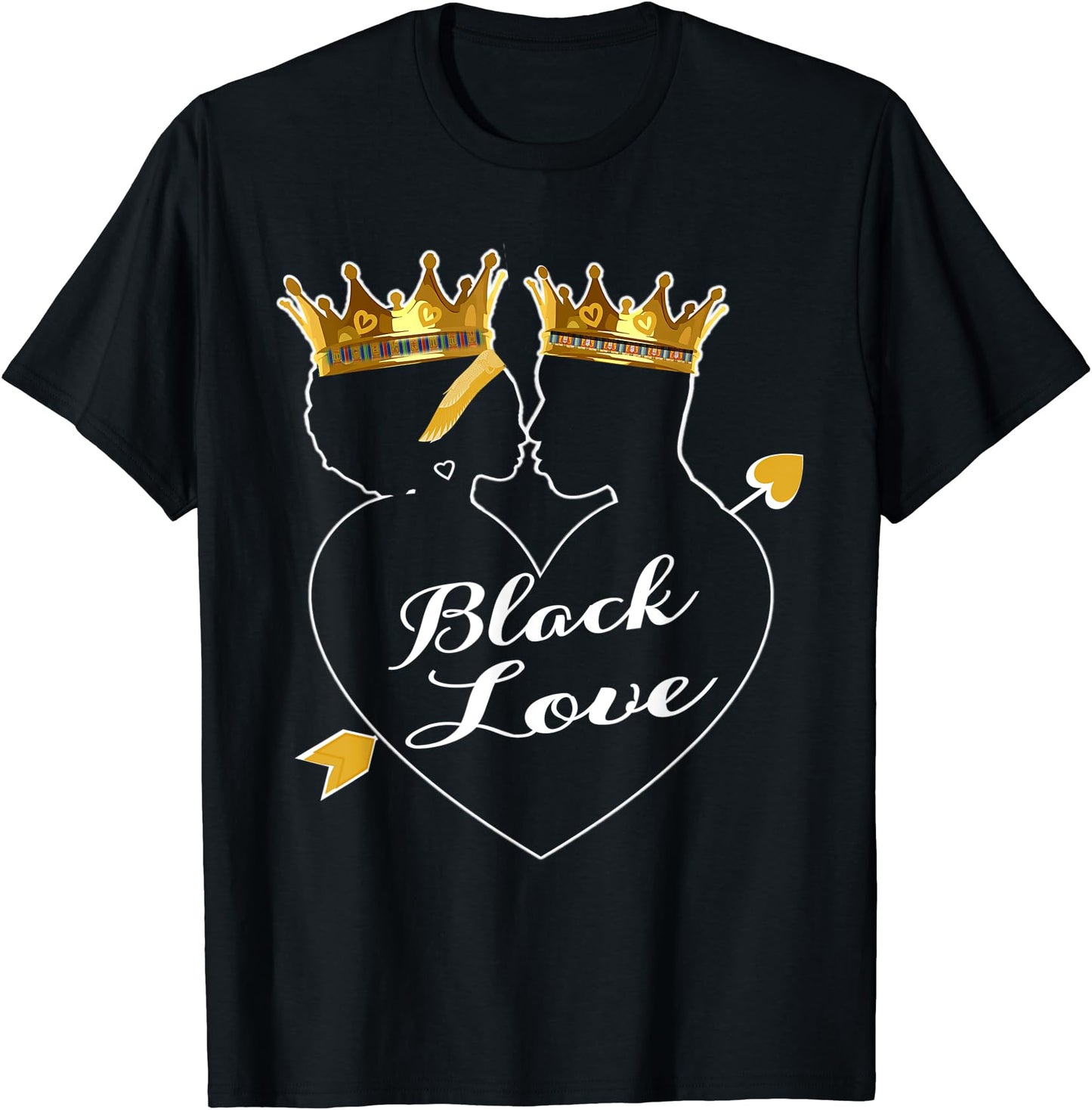Black Love Couple T-shirt & Hoodie 0124