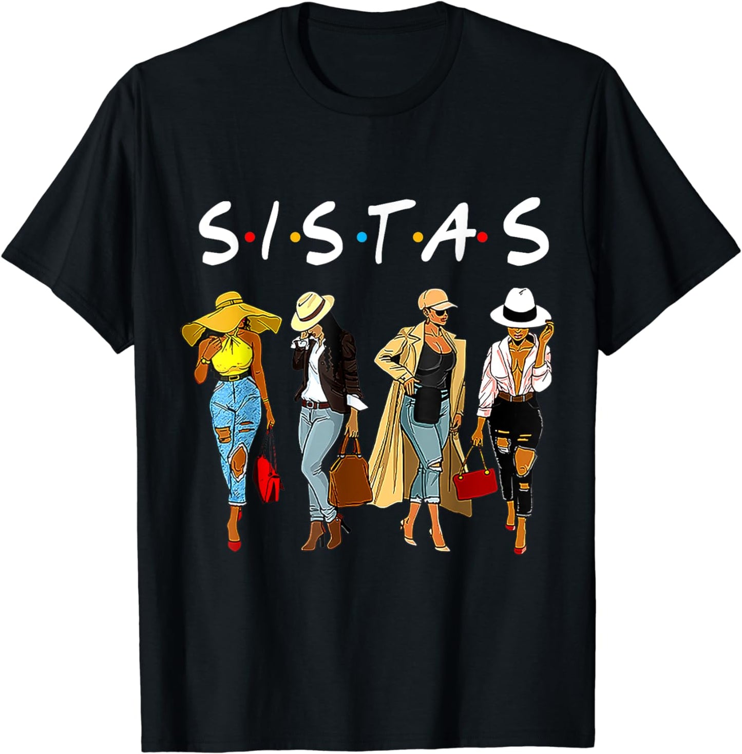 T-shirt et sweat à capuche Sistas African American 0224