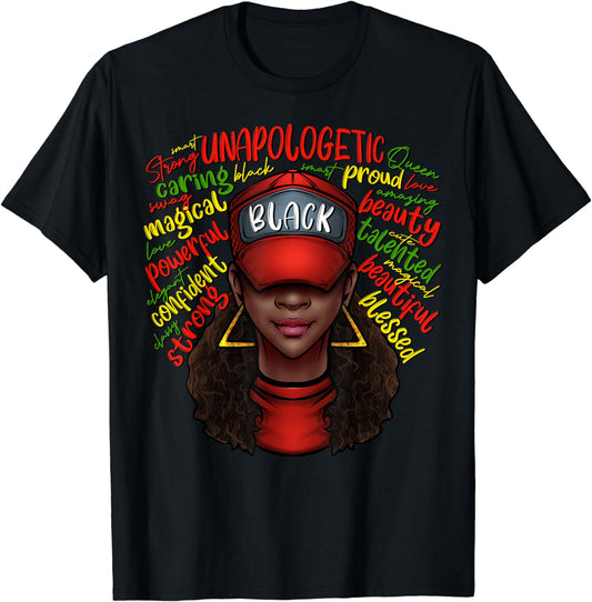 T-shirt et sweat à capuche afro-américains assumés 0224