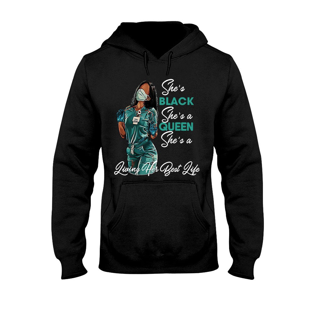Black Queen - Personalized African American T-shirt and Hoodie 1121
