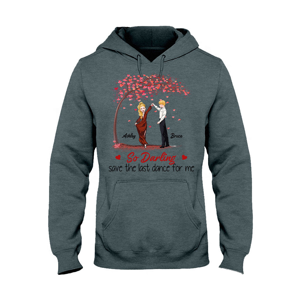 My Heart Is Wherever You Are - Personalized Couple T-shirt and Hoodie