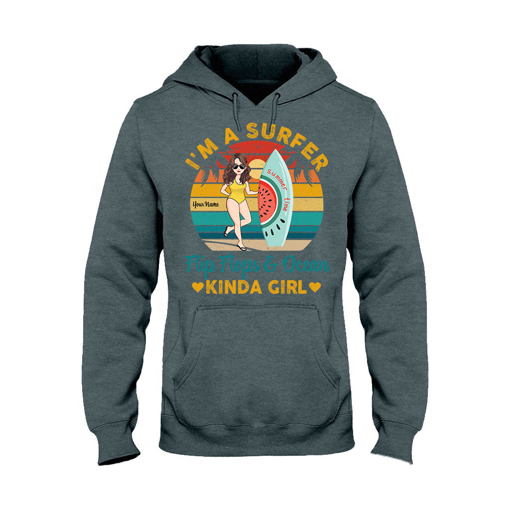 I'm A Flip Flops - Personalized Surfing T-shirt and Hoodie