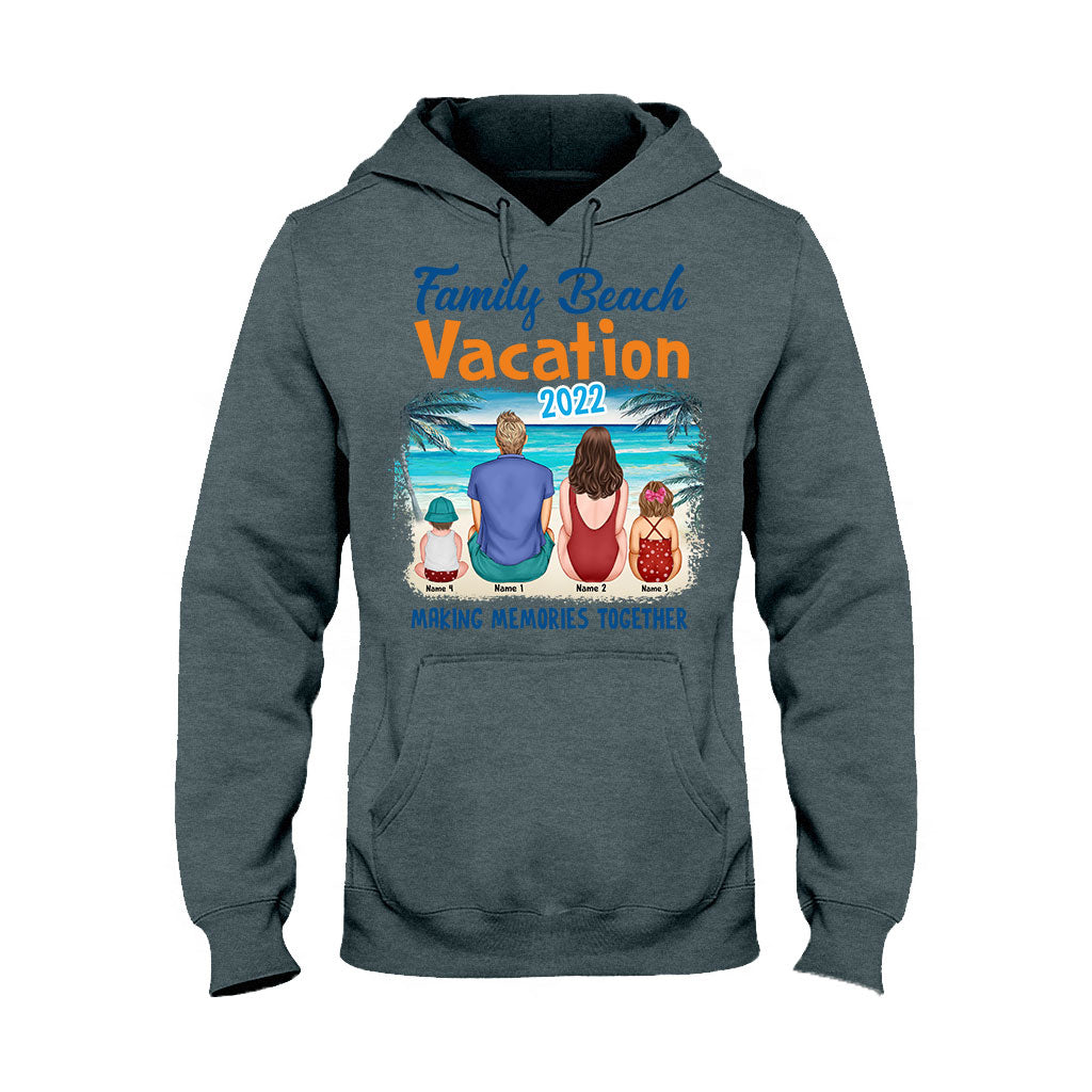 Family Beach Vacation - Personalized Sea Lover T-shirt and Hoodie