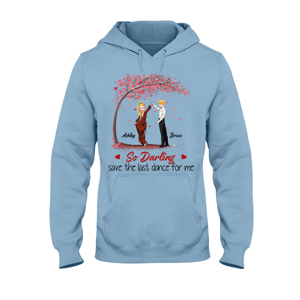 My Heart Is Wherever You Are - Personalized Couple T-shirt and Hoodie