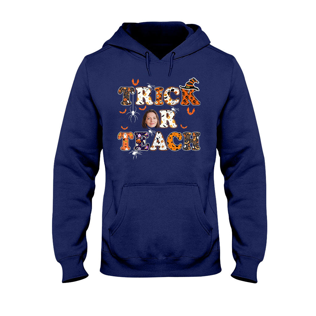 Treat Or Teach - Personalized Teacher T-shirt and Hoodie
