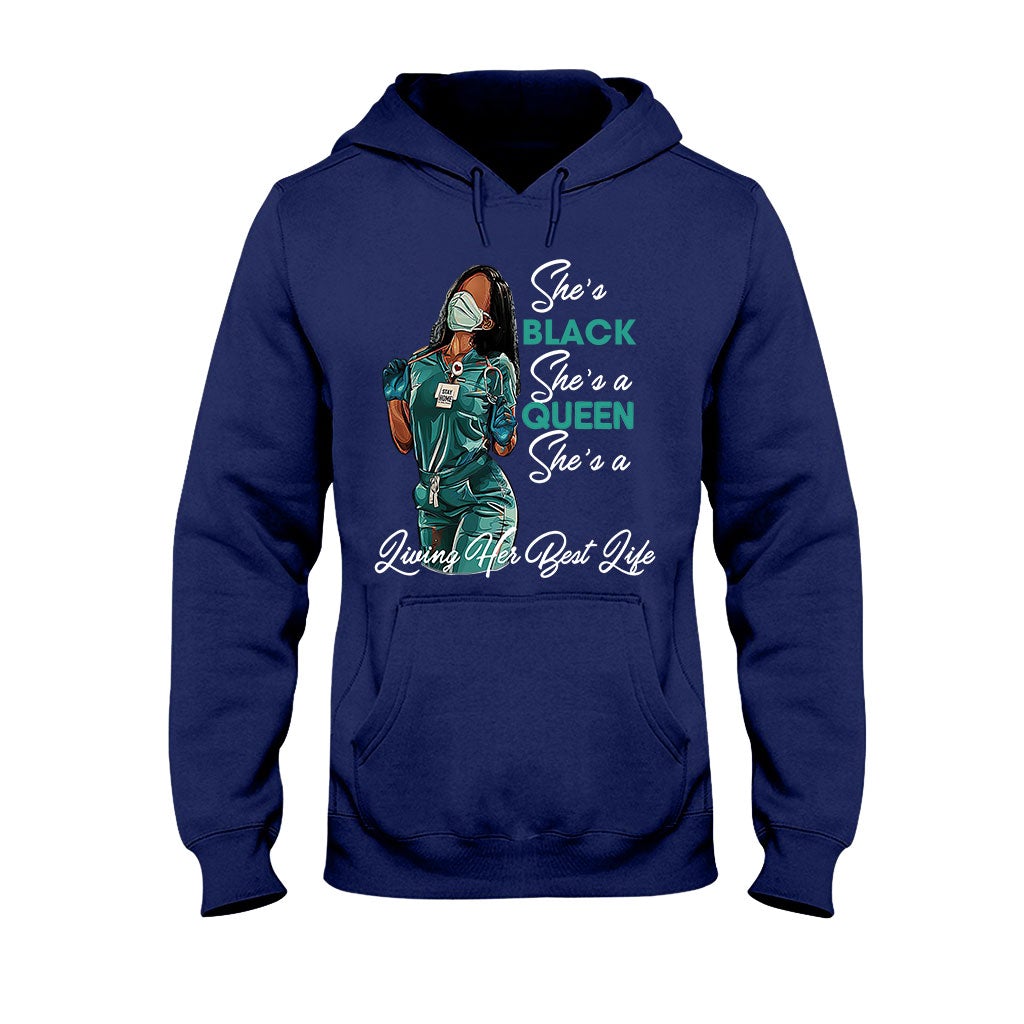 Black Queen - Personalized African American T-shirt and Hoodie 1121