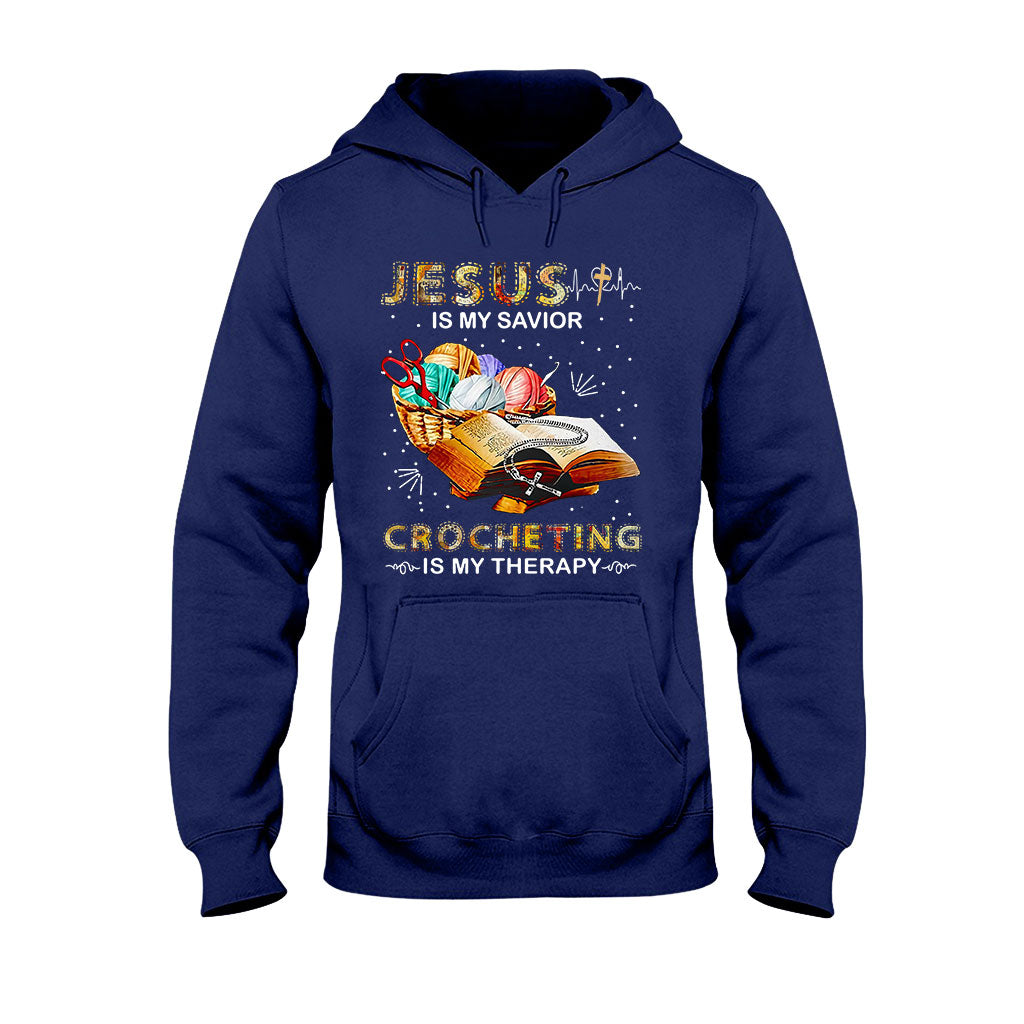 Jesus And Crocheting T-shirt And Hoodie 062021