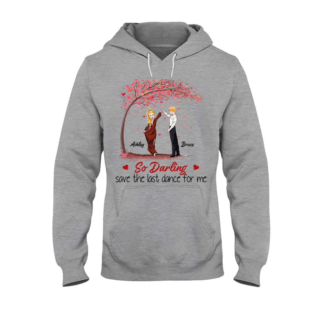 My Heart Is Wherever You Are - Personalized Couple T-shirt and Hoodie